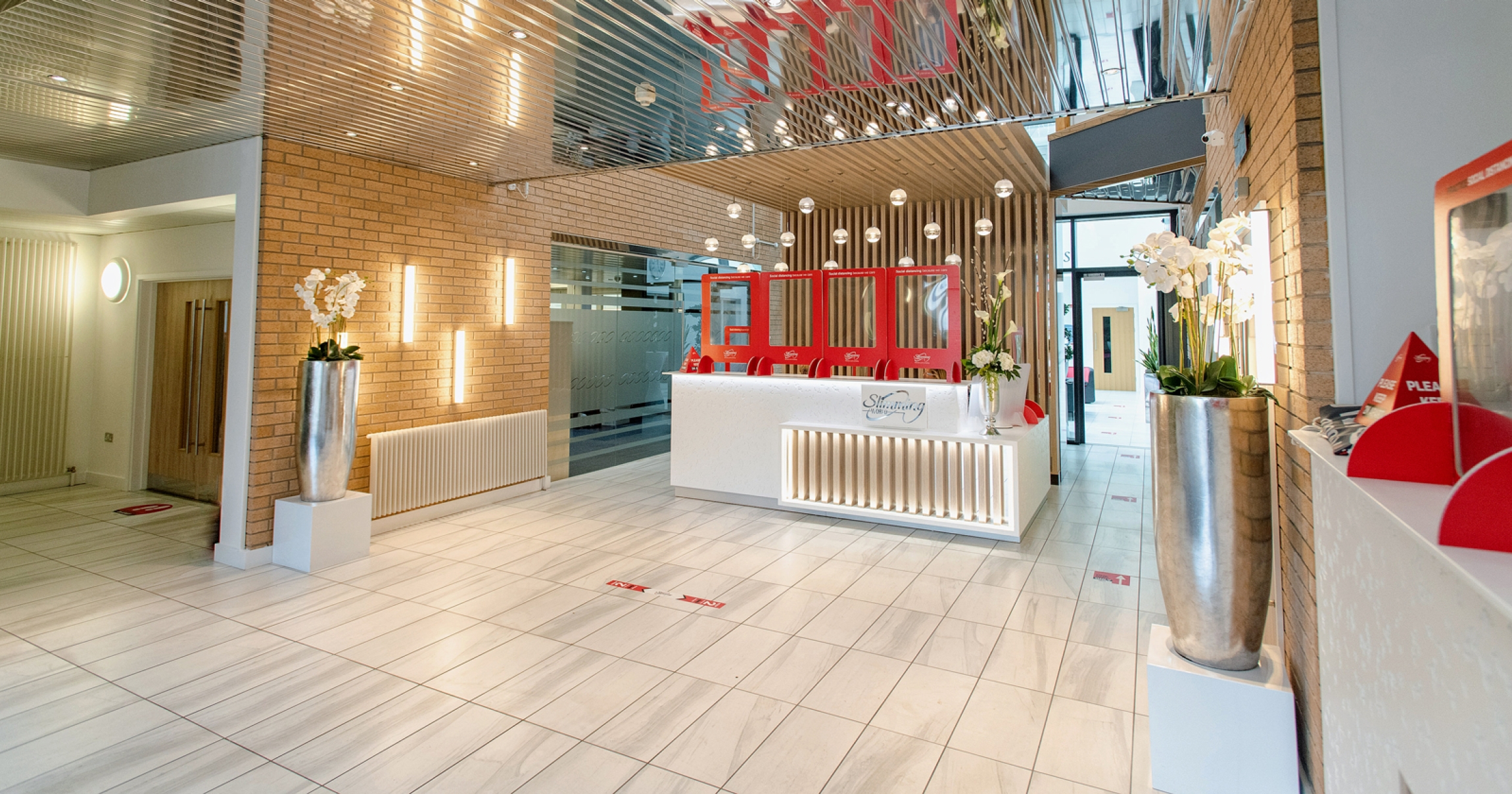 Slimming World Head Office Reception Desk Bespoke Joinery